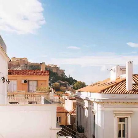 A Masterpiece In Plaka With Big Balcony And Acropolis View Apartman Athén Kültér fotó